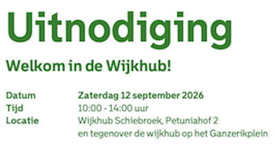 WELKOM IN DE WIJKHUB
